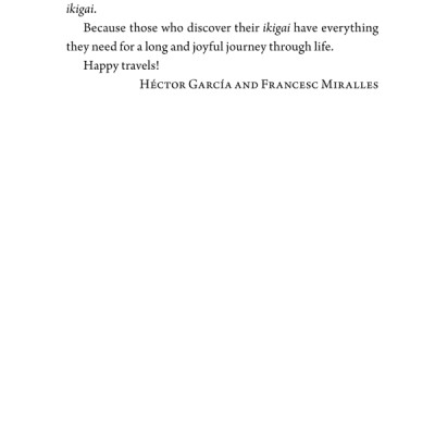 Ikigai : The Japanese Secret To A Long And Happy Life