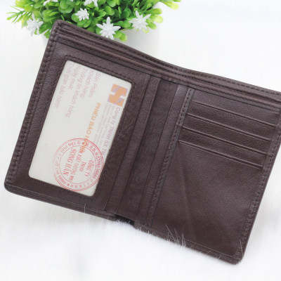 3.	Ví Nam Da Bò NAPPA Nhập Khẩu Cao Cấp Dáng Đứng Ngang Songhan Leather – Thời Trang Hiện Đại. Bảo Hành 12 Tháng