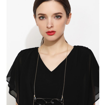 Dây xích đeo mắt kính thời trang ngôi sao