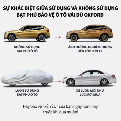 Bạt trùm xe ô tô bán tải NISSAN NAVARA vải dù oxford cao cấp áo trùm che phủ xe hơi, bạc phủ xe hơi oto