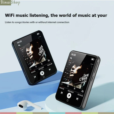 Ruizu D60 - Máy Nghe Nhạc, Xem Video Màn Hình Cảm Ứng LCD 3.5 Inch, Kết Nối Wifi, Bluetooth, Hỗ Trợ Dịch Ngôn Ngữ - Hàng Chính Hãng