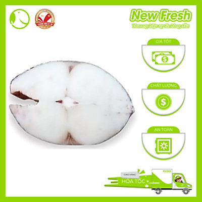 [GIAO NHANH HCM] Cá Thu Đen Cắt Khoanh - Túi 1Kg