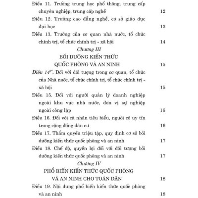 Luật Giáo dục quốc phòng và an ninh năm 2013 (sửa đổi, bổ sung năm 2018, 2025)