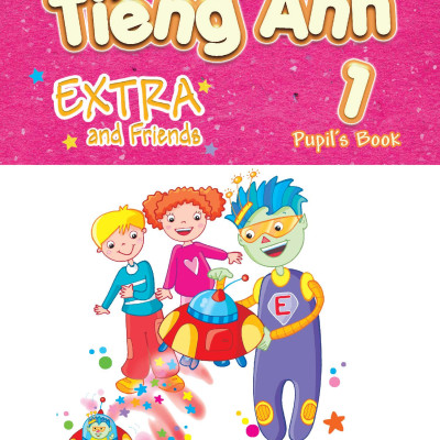 Tiếng Anh 1 Extra and Friends - Trọn bộ (sách học sinh, sách bài tập, vở tập viết)