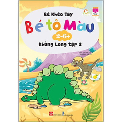 Bé Tô Màu (2-6+) - Khủng Long T2 (Tái Bản)
