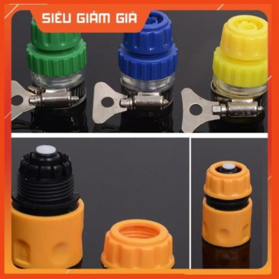 Bộ dây vòi xịt nước rửa xe, tưới cây . tăng áp 3 lần, loại 7m, 10m 206622-5 cút sập, nối nhựa