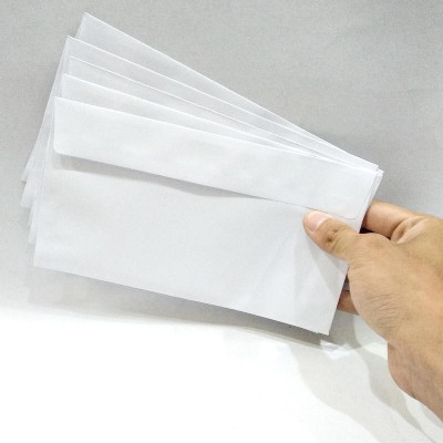 Bao Thư Trắng Toppoint 12 x 22 cm Có Keo (50 Cái/Lốc)