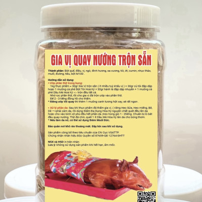 BỘT QUAY HEO Trộn sẵn Hoà Ký 1kg