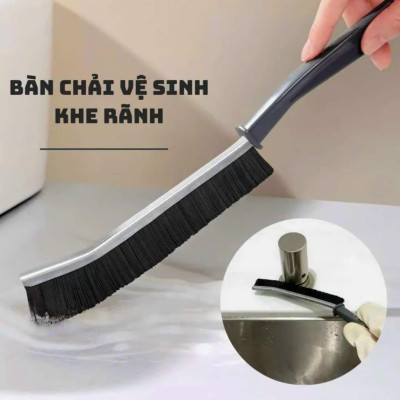 [COMBO DỌN DẸP ĐÓN TẾT] 1 chà sàn nhà tắm + 1 chổi quét trần nhà + 1 bàn chải vệ sinh khe hẹp - Chính hãng dododios