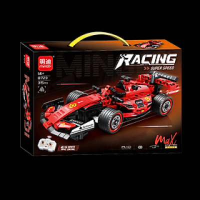MINGDI - 8723 - Lắp Ráp Xe Đua Công Thức 1 Điều Khiển Từ Xa Tỉ Lệ 1:24 (315 Chi Tiết)
