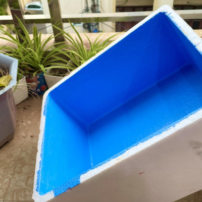 Sơn Chống Thấm Thùng Xốp - Hồ Cá - Hồ Xi Măng, Chống Rêu / TAIKO SAKANA Dung Tích 100ml.