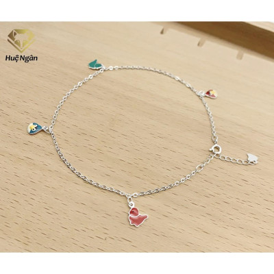 Lắc chân bạc Ý 925 Huệ Ngân-Angry Birds RYBJ50036