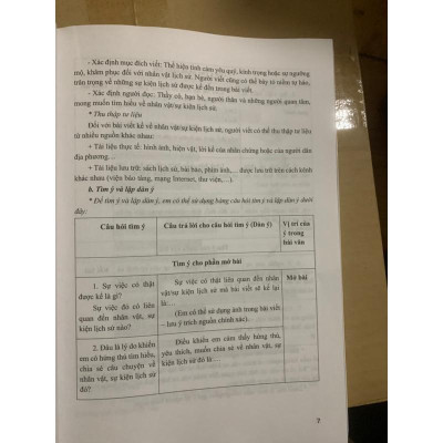Sách - Hướng dẫn viết bài văn lớp 7