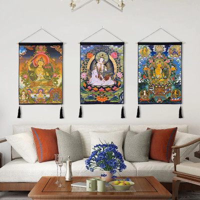 Tranh thangka phật mật tông trang trí nhà cửa