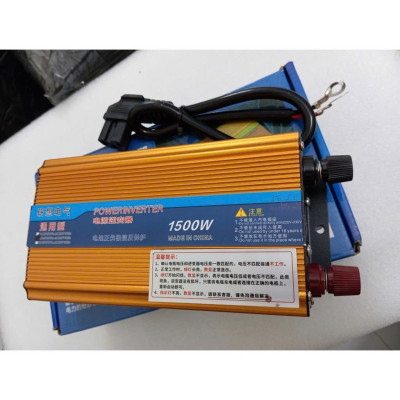 Bộ kích 48v 60v cắm xe điện lên 220V, bộ đổi nguồn ắc quy inverter 48V lên 220V 1500W