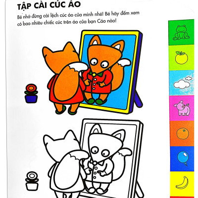 Người Tuyết Đáng Yêu - Bộ Sách Tô Màu Thông Minh Đầu Tiên Của Bé 3- 4 Tuổi