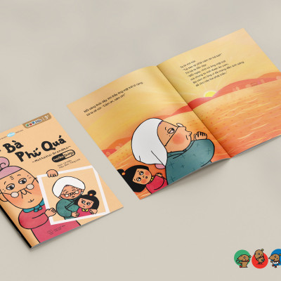 Truyện Ehon bé 3-4-5 tuổi - Bà của bà phí quá 