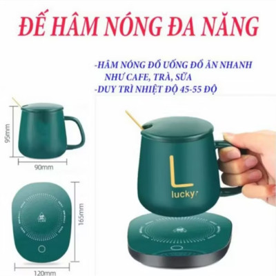 BỘ ĐẾ CỐC HÂM NÓNG NƯỚC TRÀ CÀ PHÊ SỮA HÀNG ĐẸP CHẤT LƯỢNG