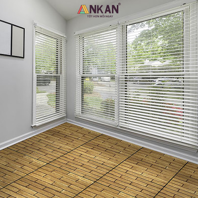 Vỉ Lót Sàn Ban Công Loại Dài 60cm Màu Vàng Thương Hiệu ANKAN Dùng Để Lót Ban Công Sân Vườn Sân Thượng Hành Lang Văn Phòng (1 Vỉ)