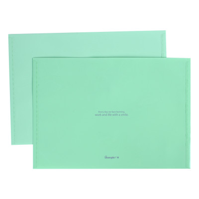 Bìa Nút Dán Guangbo A4 9037 (2 Cái / Xấp) - Xanh Lá