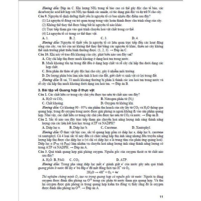 Sách - Cẩm Nang Ôn Tập Trọng Tâm Môn Sinh Học Luyện Thi Tốt Nghiệp THPT - Hồng Ân