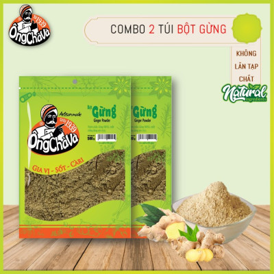 Combo 2 Túi Bột Gừng Ông Chà Và 500g (Ginger Powder)