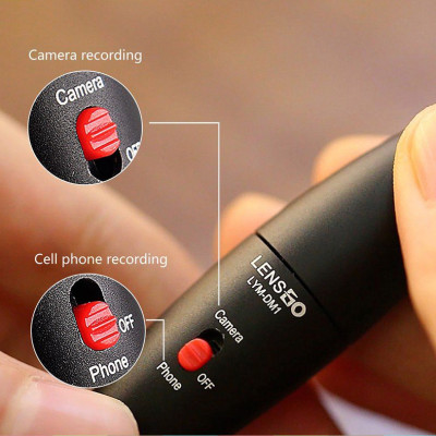 Lensgo LYM-DM1 DUO - Cặp Micro Lavalier Cài Áo Có Dây, Thu Âm Đa Hướng Cho Smartphone, Máy Ảnh, Máy Quay, PC (6m) - Hàng chính hãng