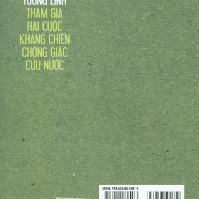 Những Tướng Lĩnh Tham Gia Hai Cuộc Kháng Chiến Chống Giặc Cứu Nước