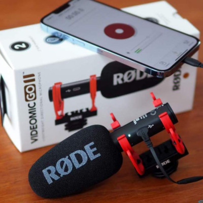 Microphone Rode VideoMic GO II - Hàng Chính hãng	
