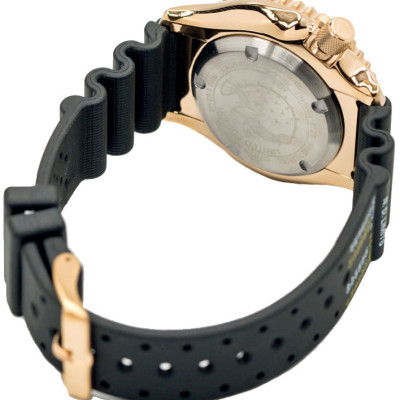 Đồng Hồ Citizen Nam Cơ-Automatic Dây Cao Su NY0083-14X - Mặt Nâu Đỏ