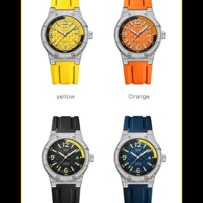 Đồng hồ nam chính hãng IW CARNIVAL IW661G-2 Kính sapphire ,chống xước,Chống nước ,Bảo hành 24 tháng,Máy cơ (Automatic),Dây cao su cao cấp,thiết kế thể thao