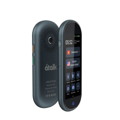 Máy Phiên Dịch Atalk Plus+ Cầm Tay Dịch 137 ngôn ngữ, Dịch offline, Dịch 2 chiều 