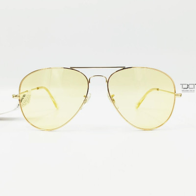 KÍNH MÁT PHI CÔNG NAM- NỮ, GỌNG NHUYỄN, TRÒNG KÍNH MÀU VÀNG THỜI TRANG, ĐEO BAN NGÀY VÀ LÀ KÍNH CHUYÊN DỤNG BAN ĐÊM, CHÍNH HÃNG JUBILANT J90074-C2