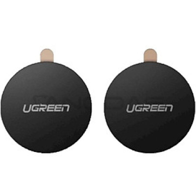 Ugreen UG30836LP123TK 2pcs Màu Đen Miếng kim loại cho giá đỡ ô tô từ tính - HÀNG CHÍNH HÃNG