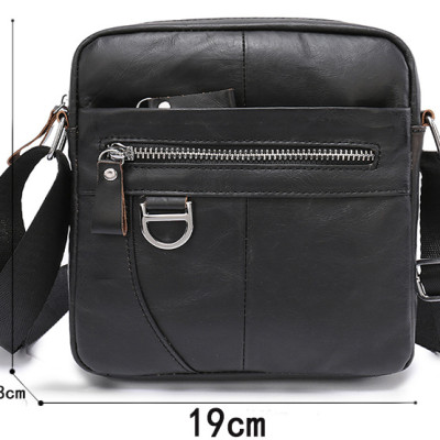 Túi đeo chéo nam DA BÒ THẬT phong cách mới  - BEE GEE DCN9275