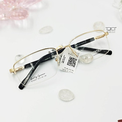 GỌNG KÍNH NAM, GỌNG KIMK LOẠI, PHOM VUÔNG CHUẨN, SANG TRỌNG, CHÍNH HÃNG ESSENTIALS E70007