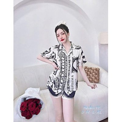 đồ bộ mặc nhà mẫu đùi lụa hàn