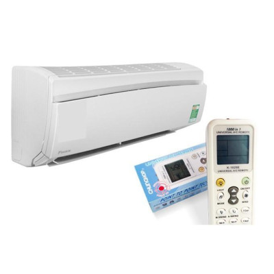 Remote máy lạnh, remote điều hòa điều khiển tất cả máy lạnh nội địa Nhật, Việt Nam các loại đa năng có clip HDSD