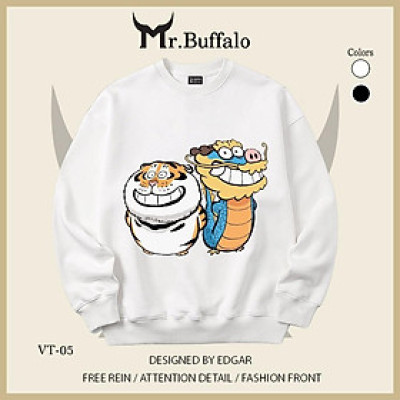 Áo Sweater Hổ, Rồng Vô tri Mr.Buffalo