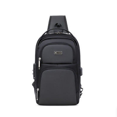 Túi đeo chéo đeo ngực nam có khóa chống trộm chống nước cao cấp phong cách mới