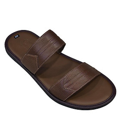 Dép Nam Quai Ngang HÀ NAM Da Bò Thật Cao Cấp DNA2145