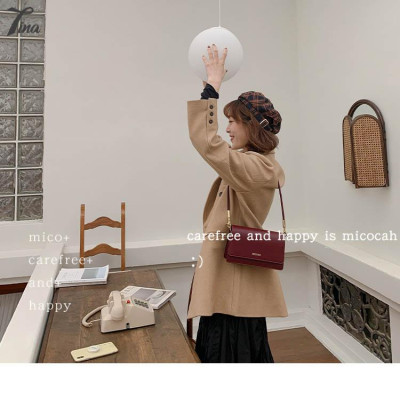 Túi đeo vai nữ Micocah 2021 thiết kế đơn giản, có dây dài đeo chéo (NSE495) (M415)