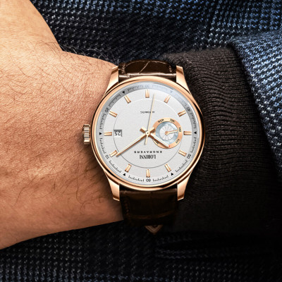 Đồng hồ nam chính hãng Lobinni No.17017-1 Bảo hành 24T, Kính Sapphire chống xước, chống nước 50m, dây da cao cấp