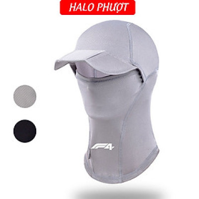 Khăn trùm ninja SWAT F4 (có lưỡi trai chống nắng gấp gọn) che kín cổ cao cấp