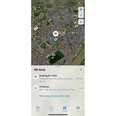 Định Vị Remax DropTag RT-G2302, Định Vị Không Giới Hạn Khoảng Cách + Tặng pin + dây đeo - Hàng chính hãng