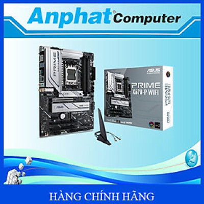 Bo mạch chủ Main ASUS PRIME X670-P WIFI-CSM Socket AMD AM5 - Hàng Chính Hãng