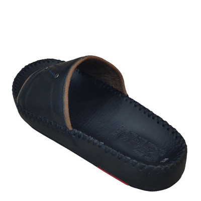 Dép Nam Quai Ngang Da Bò Thật TiTi ĐÔ Cao Cấp DNA2140d