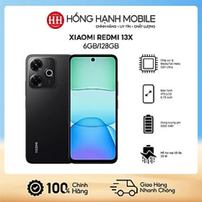 Điện Thoại Xiaomi Redmi 13x 6GB/128GB - Hàng Chính Hãng