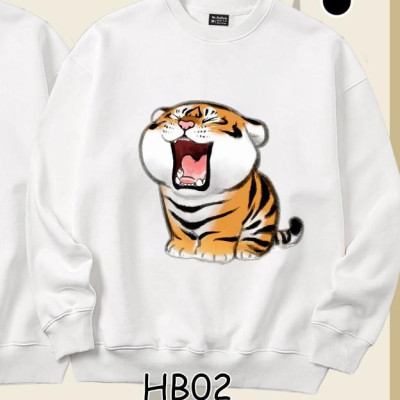 Áo Sweater cặp đôi Hổ béo cute HB01HB02 Mr.Buffalo