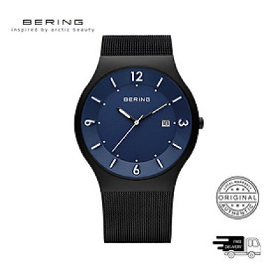 Đồng Hồ Nam Bering Solar Màu Xanh Dương 14440-227